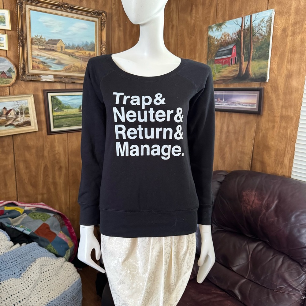 NWT Cat Rescue Sweatshirt